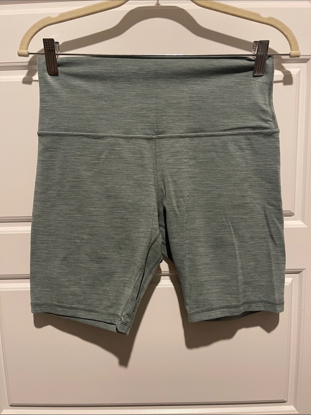 lululemon athletica High-Rise Bike Shorts in Green Sage